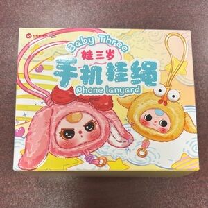 Baby Three Unopened Blind Box Phone Lanyard